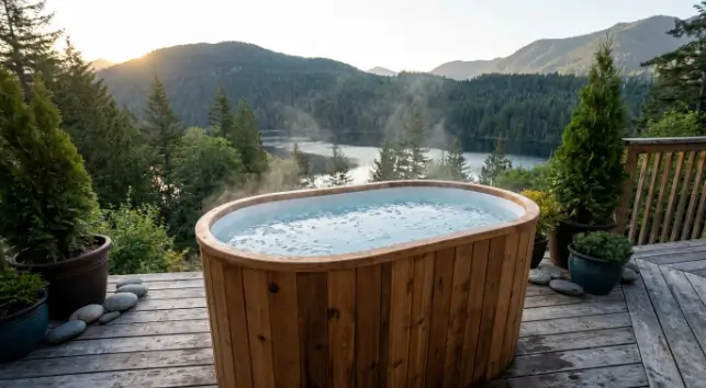 Cedar vs. Heat-Treated Hemlock for a Cold Plunge
